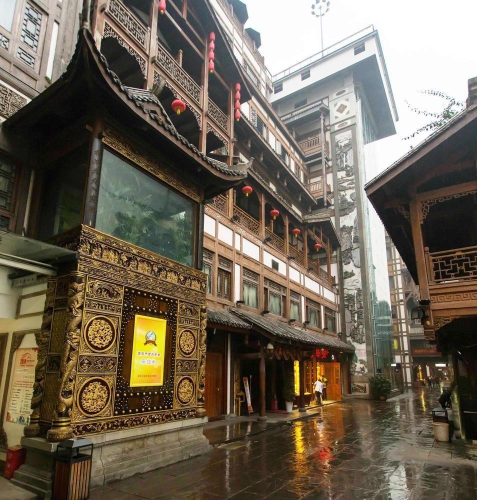 Hongyadong Hotel Чунцин Екстериор снимка