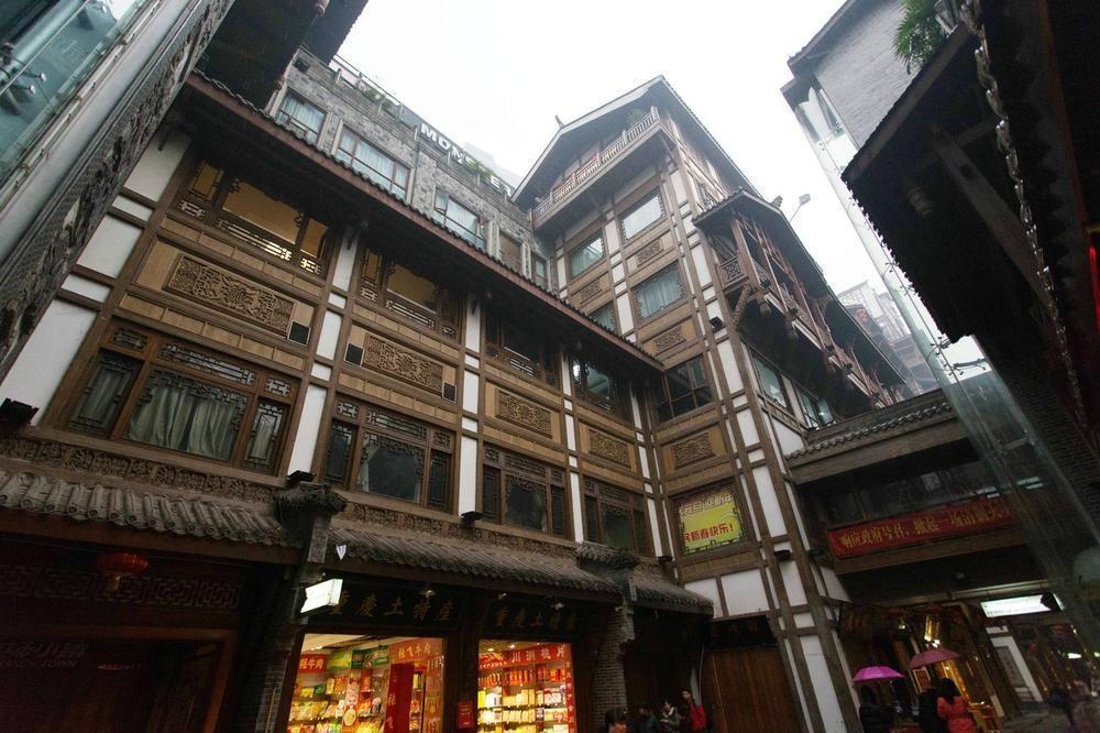 Hongyadong Hotel Чунцин Екстериор снимка